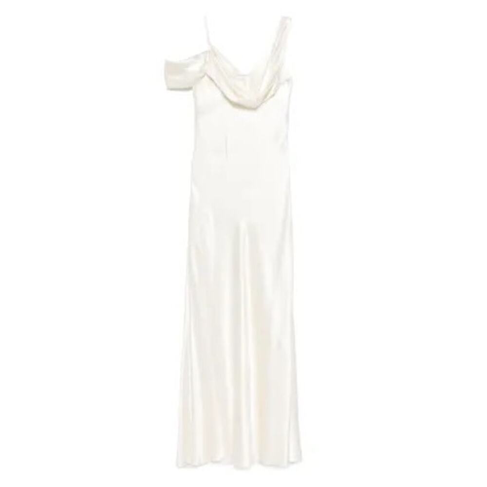 SZ 8 Reformation Ronda Silk Dress NWT - Picture 3 of 7